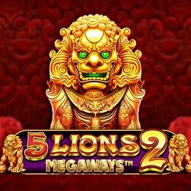 5 Lions Megaways 2 slot visual from Pragmatic Play available on crazywinnerscasinos.es