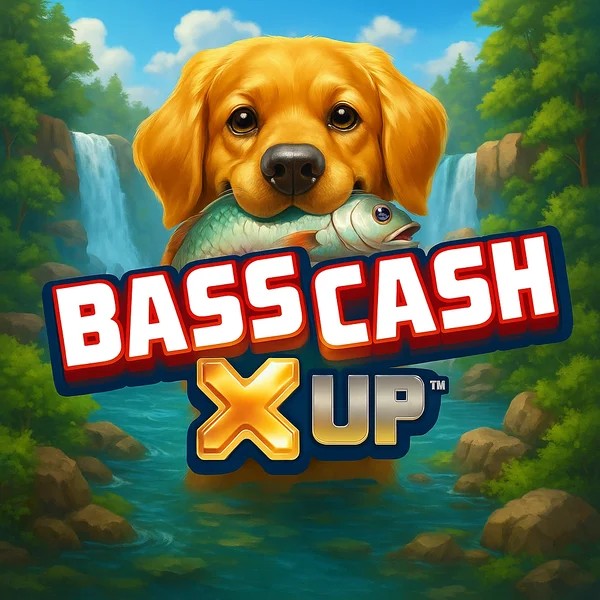 Bass Cash X UP slot visual from Alchemy Gaming available on crazywinnerscasinos.es