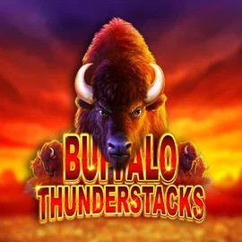 Buffalo Thunderstacks casino game by Amatic Industries – featured logo at Crazywinners Casino