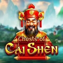 Chests of Cai Shen online game logo by Pragmatic Play on crazywinnerscasinos.es