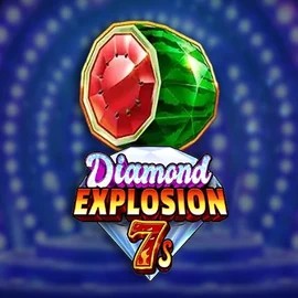 Diamond Explosion 7s slot logo by RubyPlay at Crazywinners Casino