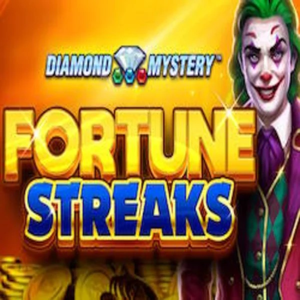 Diamond Mystery Fortune Streaks slot icon by Greentube, available at Crazywinners Casino