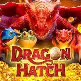 Official Slots logo: Dragon Hatch by PG Soft at Crazywinners Casino