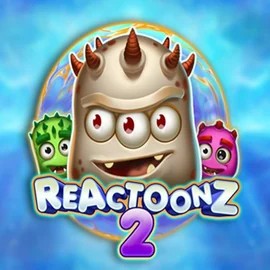 Reactoonz 2 by Play'n GO, showcased at crazywinnerscasinos.es – game logo