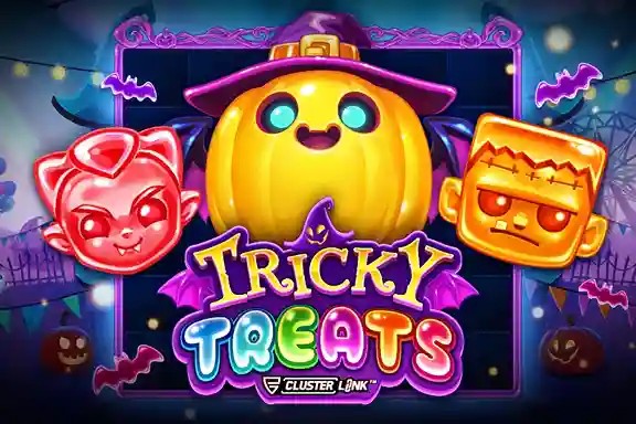 Slots logo of Tricky Treats from Push Gaming at Crazywinners Casino